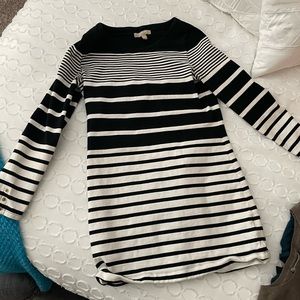 Banana republic small striped dress